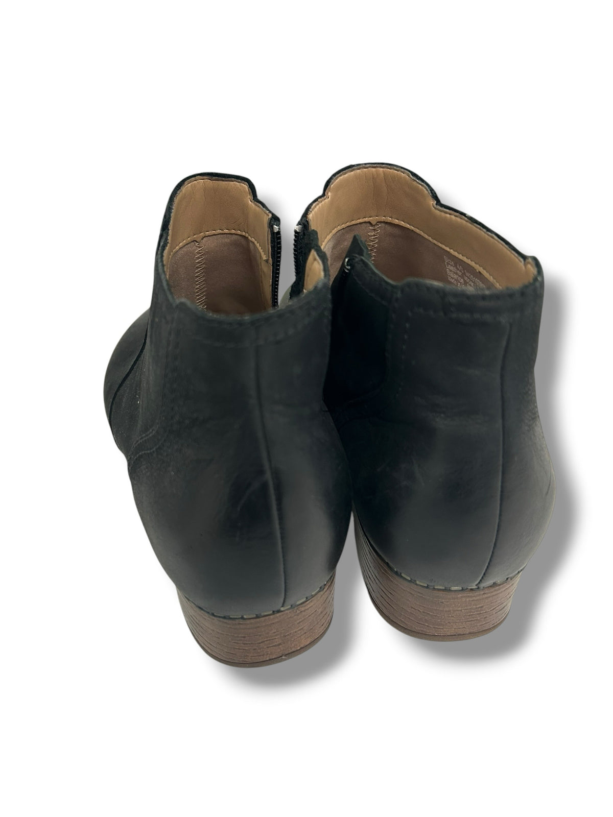 NEW IN BOX DANSKO BARBARA BLACK LEATHER ANKLE BOOTIES SIZE 40 US 9.5