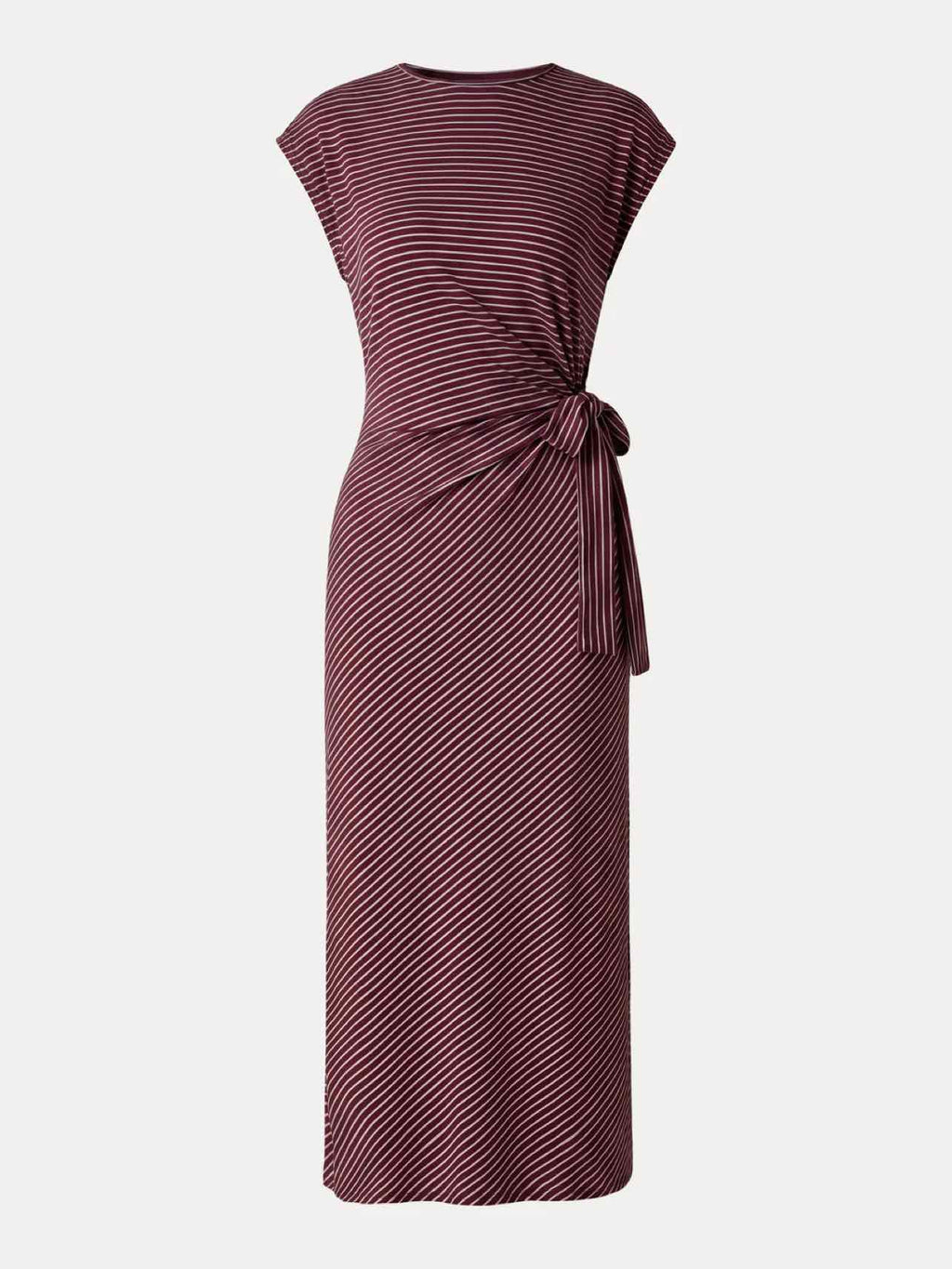 OGL NWT COOLING LYOCELL SIDE TIE WAIST DRESS SIZE: L