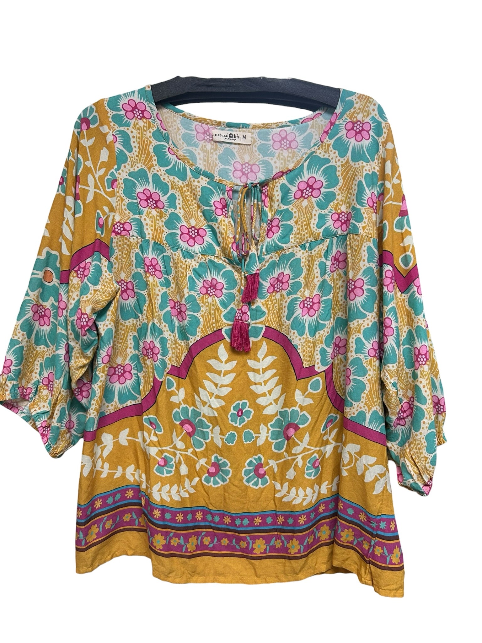 NWT NATURAL LIFE MARIBEL TUNIC AND SHORT SET SIZE MEDIUM