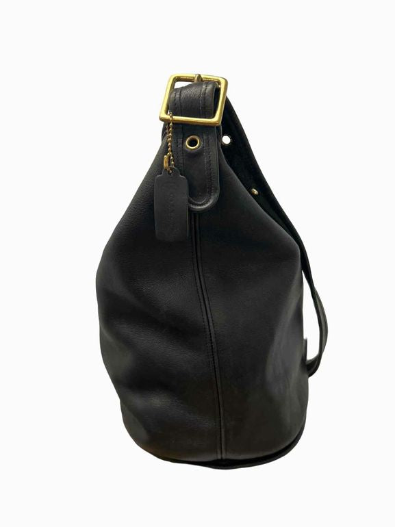 COACH 9085 VINTAGE BLACK DUFFLE BUCKET BAG