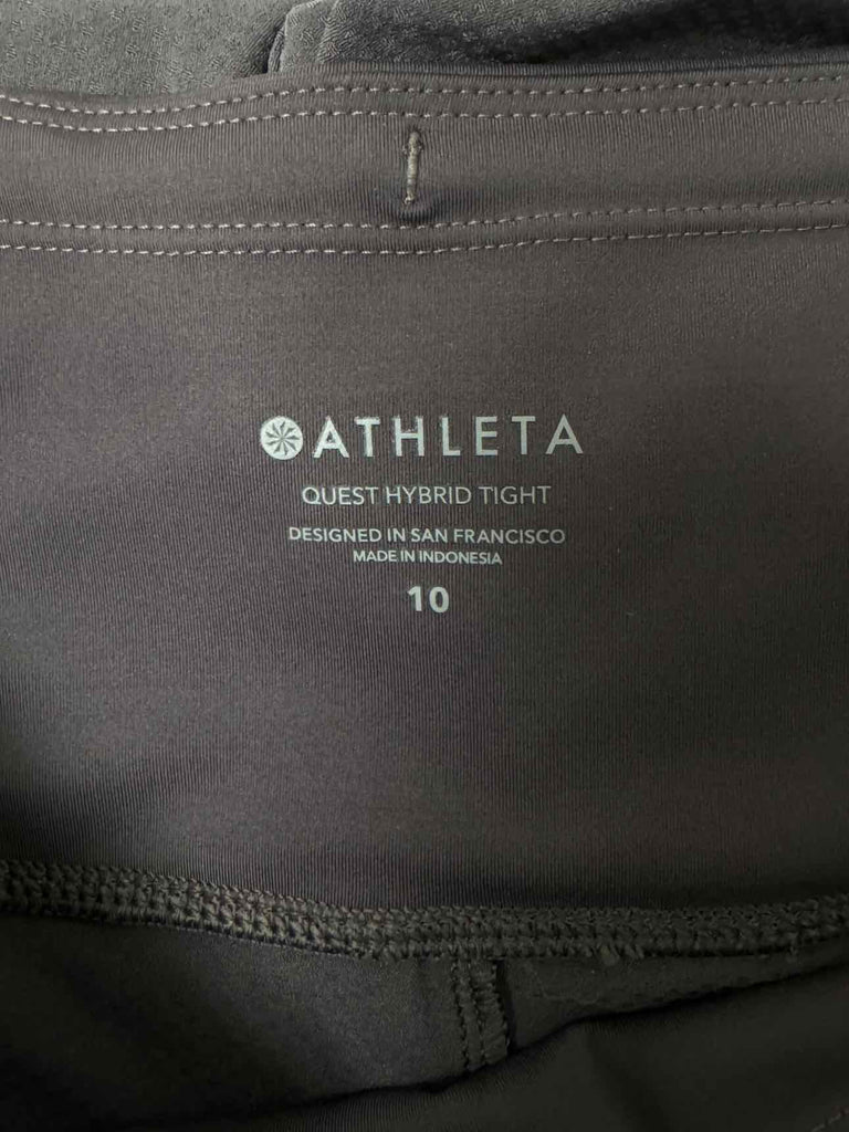 ATHLETA QUEST HYBRID SHALE TIGHT SIZE 10