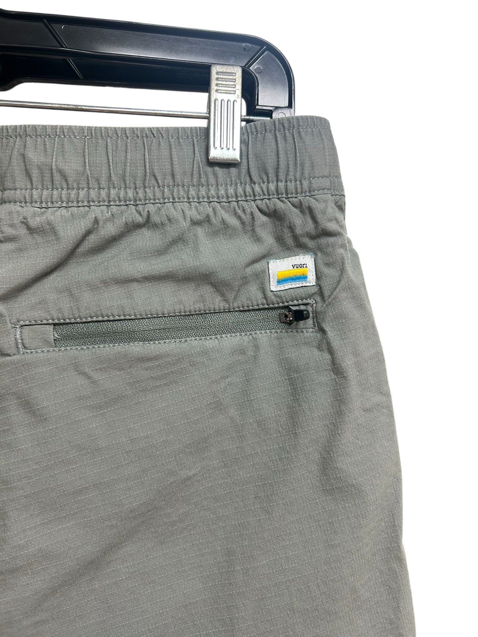 VUORI MEN'S DURATERRA RIPSTOP ORGANIC COTTON SHORTS V370 SIZE MEDIUM