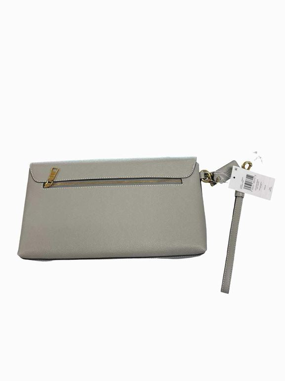 COACH NWT! WYN CLUTCH IN DOVE GREY