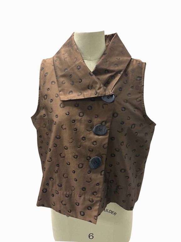 LIV BY HABITAT CLOTHES  LANGENLOOK VEST JACKET SIZE: S
