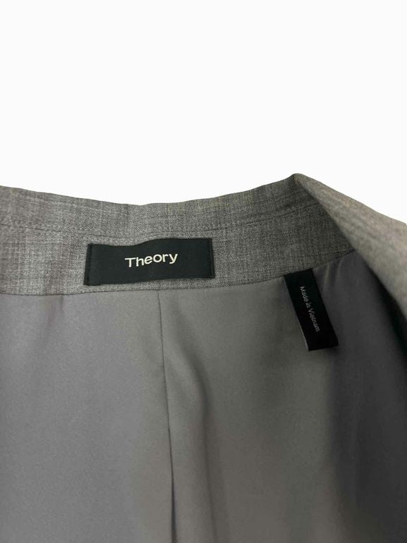 THEORY CARISSA CLASSIC SUIT MELANGE SIZE: 8