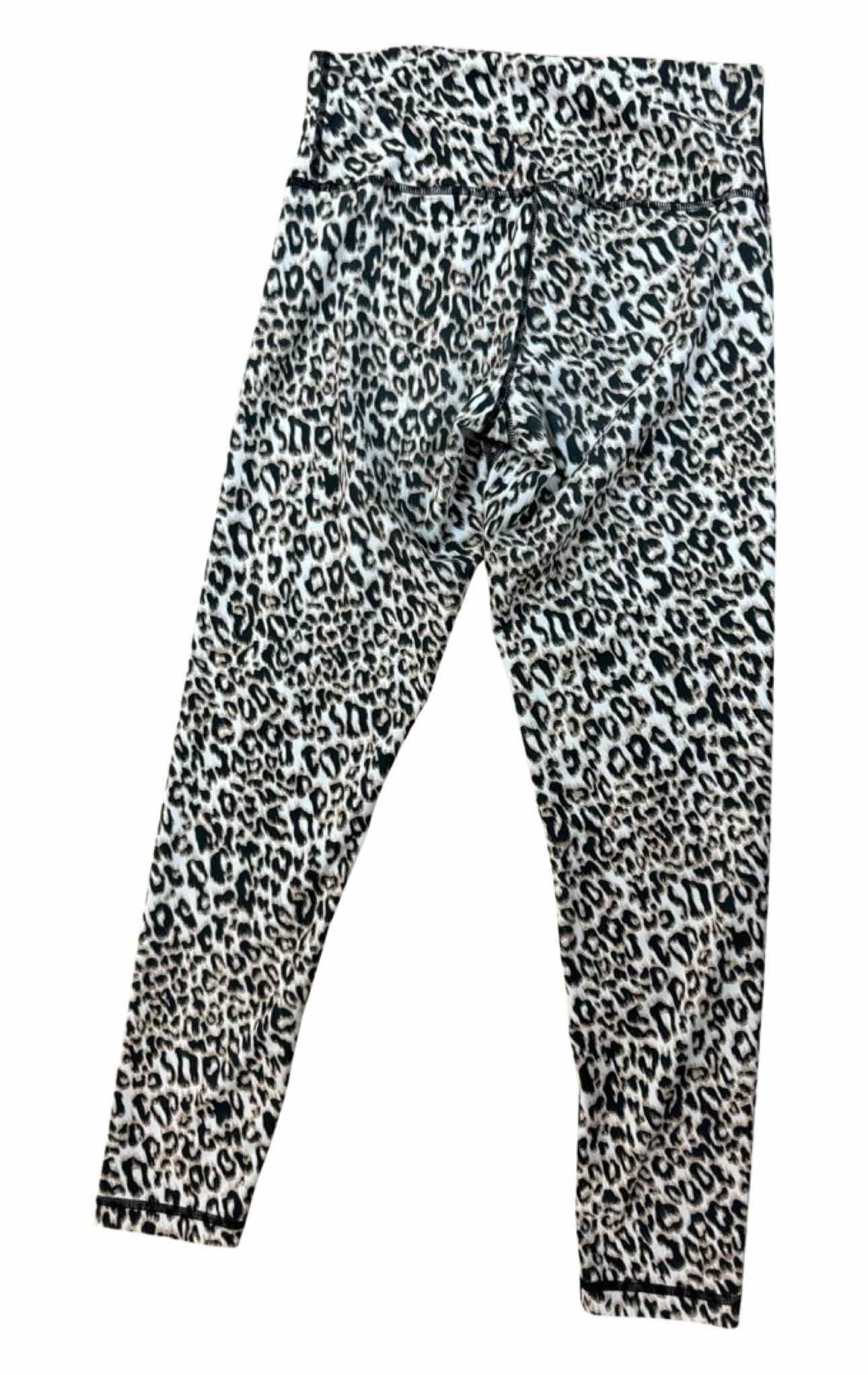 DYI HIGH WAISTED CHEETAH PRINT LEGGING SIZE L