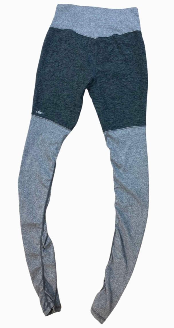 ALO HIGH-RISE LOUNGE GRAY LEGGING SIZE L