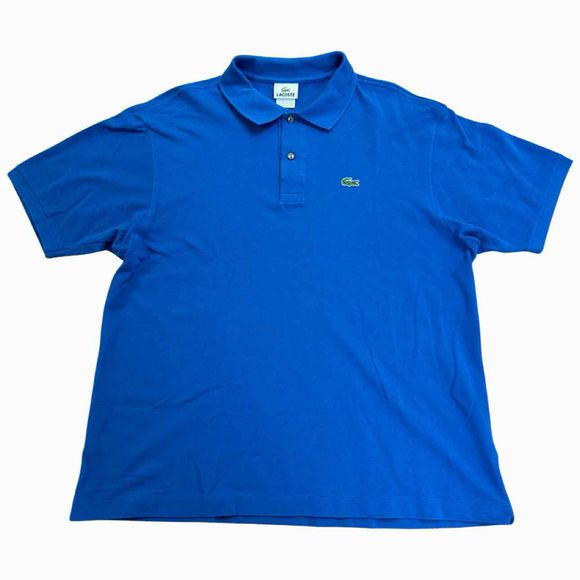 LACOSTE BLUE POLO SHIRT SIZE 2XL