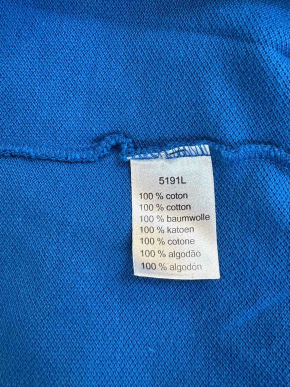 LACOSTE BLUE POLO SHIRT SIZE 2XL