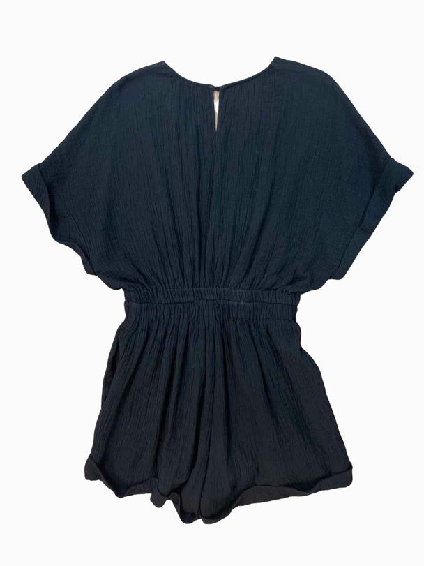 LUMIERE ROMPER BLACK DRESS SIZE L