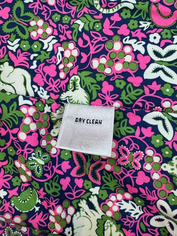 LILLY PULITZER QUILTED PINK VEST SIZE S