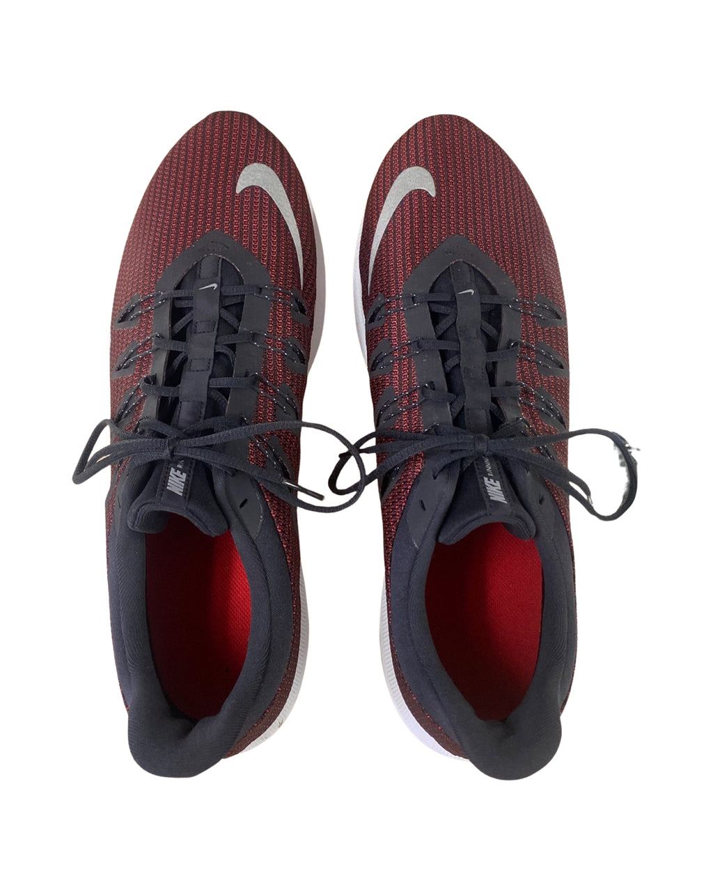 NIKE QUEST 2 RUNNING SNEAKER RED/BLK SIZE 14