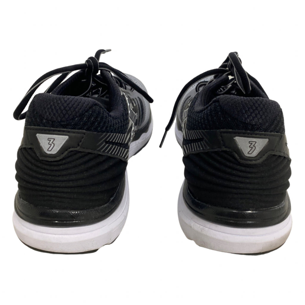 361 BLACK/GRAY DEGREE MEN'S SENSATION 4 RUNNING SNEAKERS SIZE 13
