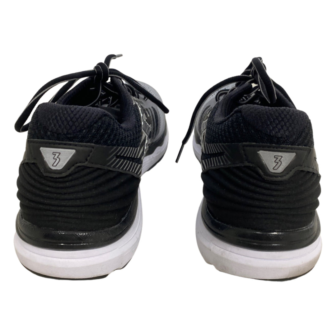361 BLACK/GRAY DEGREE MEN'S SENSATION 4 RUNNING SNEAKERS SIZE 13