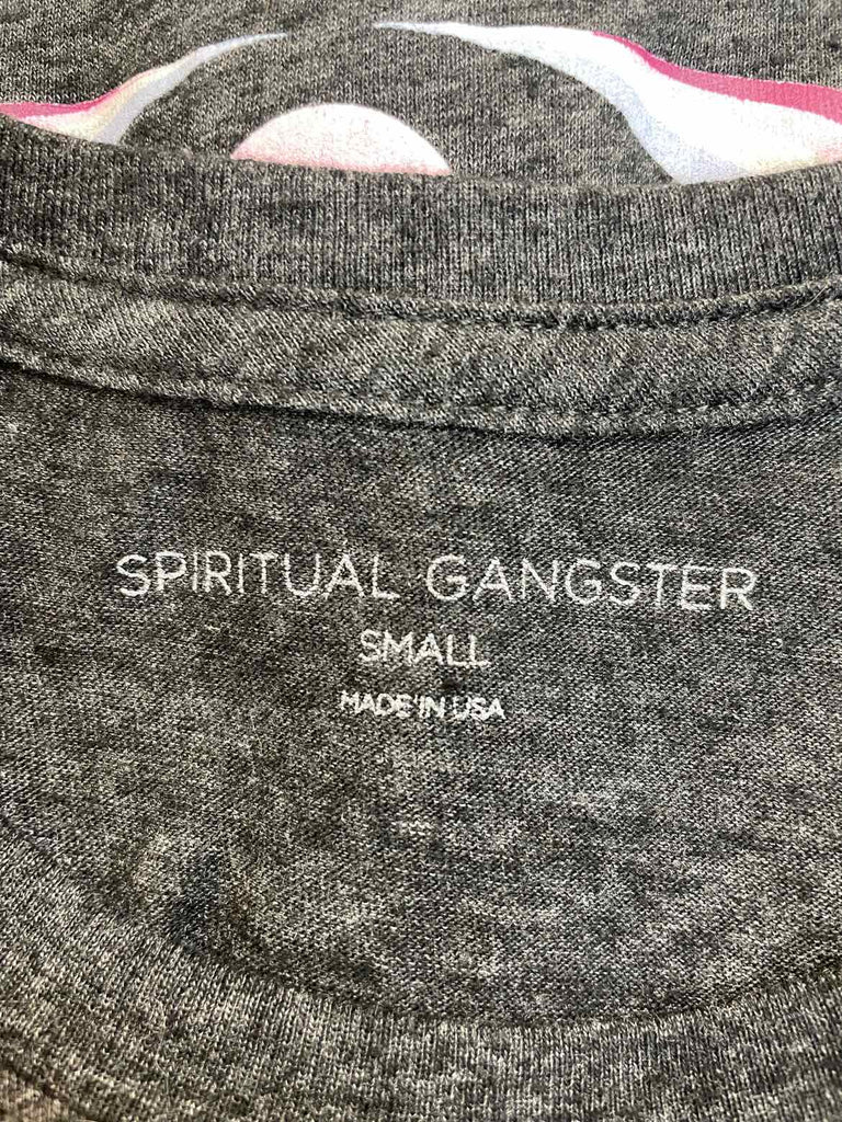 SPIRITUAL GANGSTER "WE ARE ALL ONE" TANK GRAY TOP SIZE S