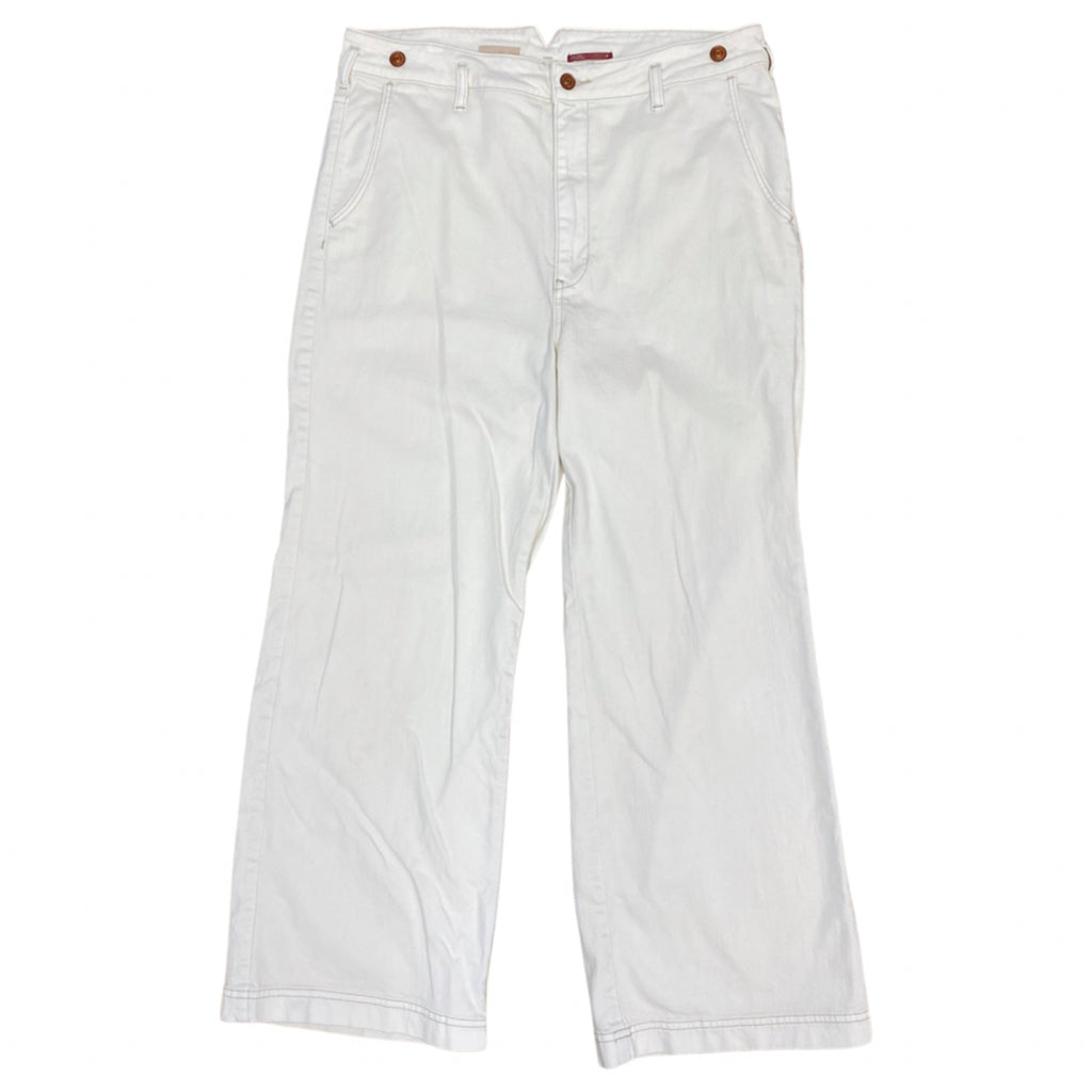 ANTHROPOLOGIE PILCRO THE PIER WIDE LEG JEANS 32