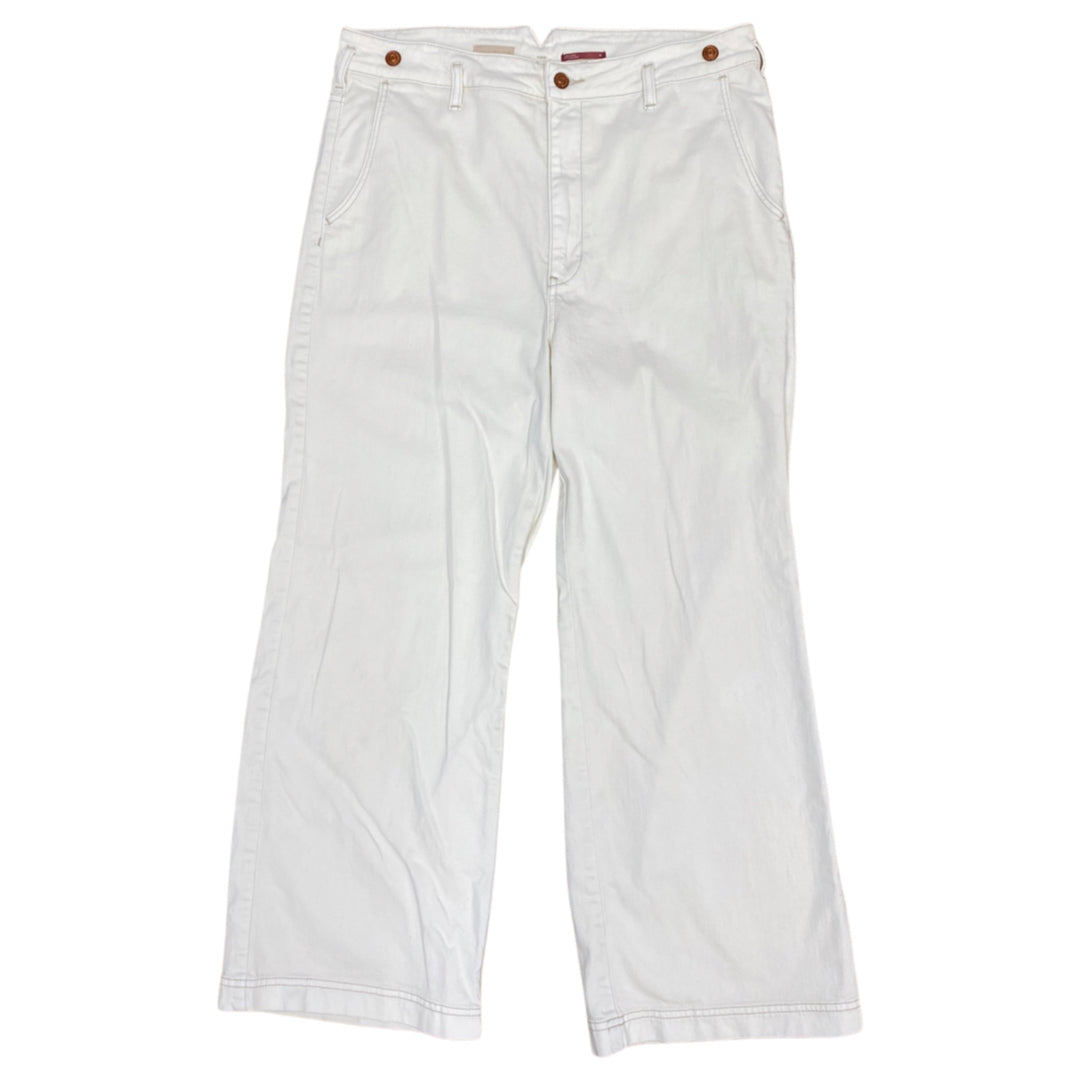 ANTHROPOLOGIE PILCRO THE PIER WIDE LEG JEANS 32
