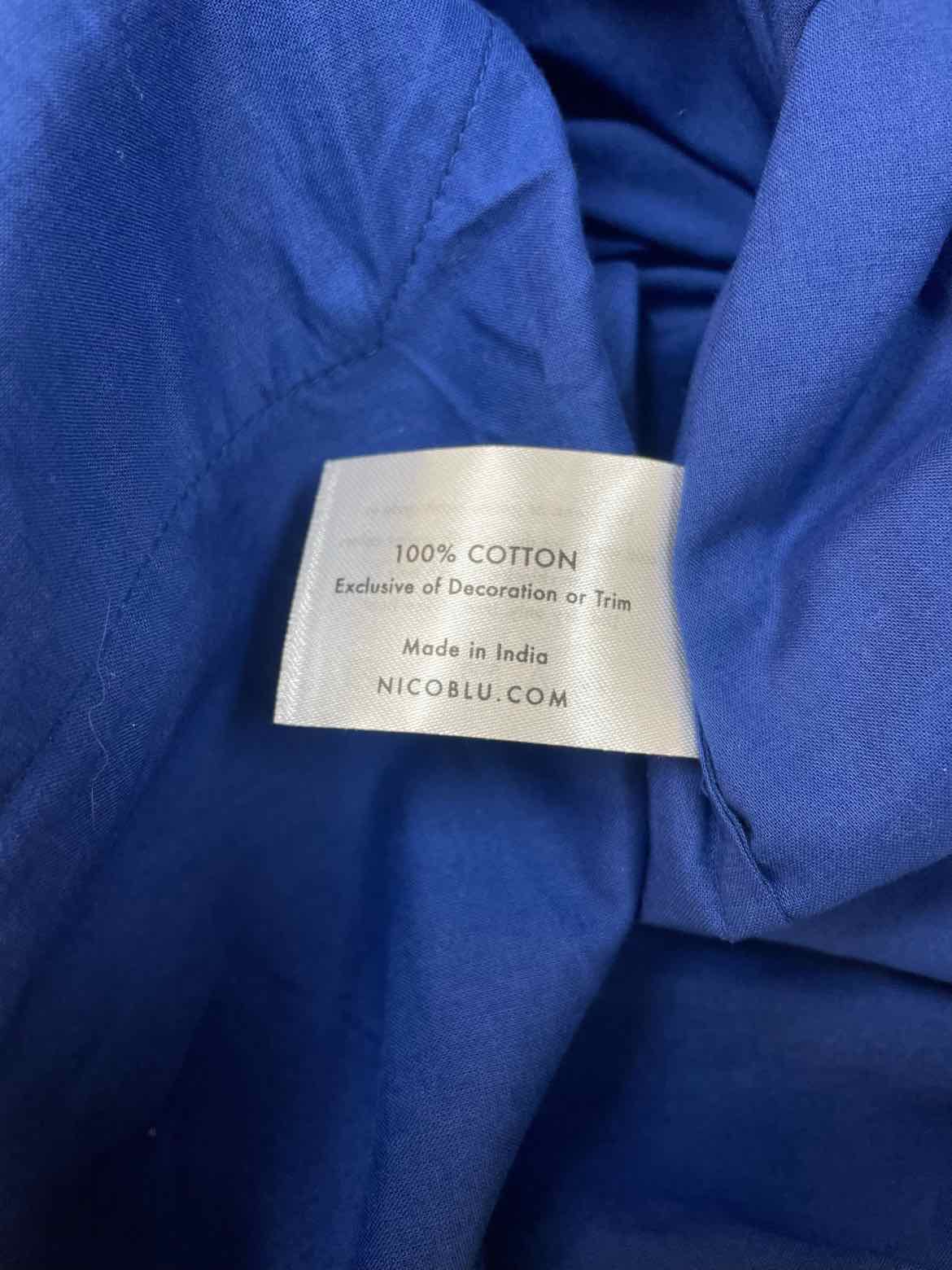 NICOBLU NWT! COBALT NAVY KAFTAN SIZE 1X