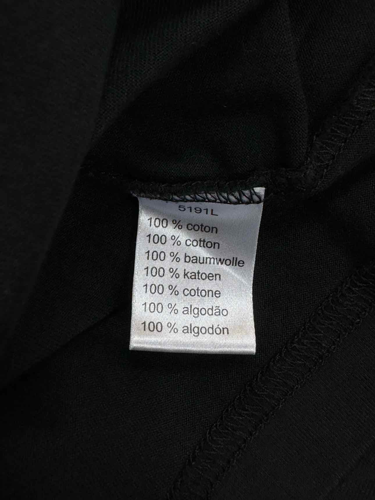 LACOSTE POLO BLACK SHIRT SIZE 2XL