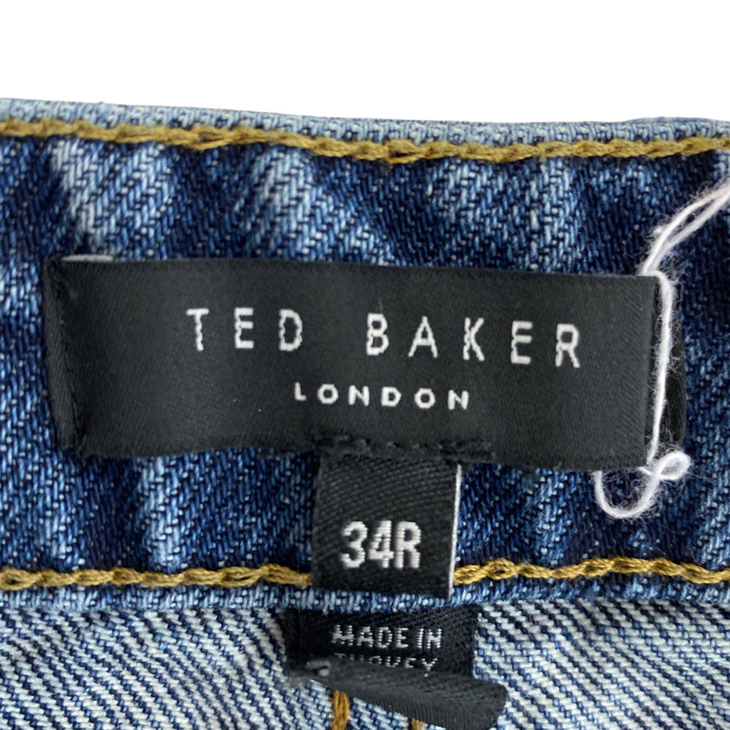 TED BAKER RELAXED DENIM JEANS SIZE 34