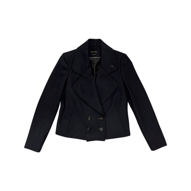 MASSIMO DUTTI DOUBLE BREASTED CROPPED BLAZER