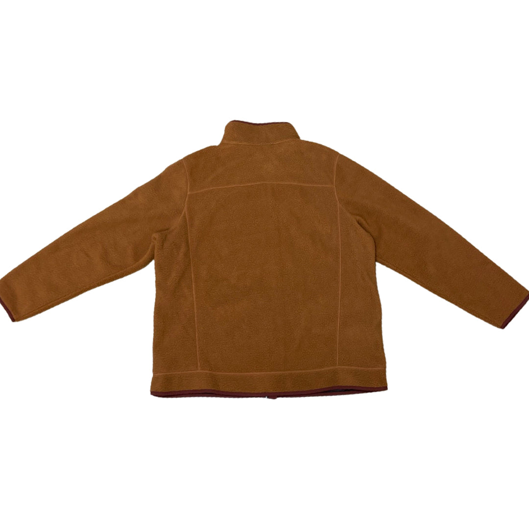EDDIE BAUER RUST QUEST 300 SHERPA FLEECE JACKET SIZE 2XL