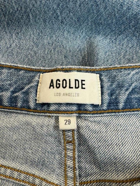 AGOLDE JAMIE CLASSIC HIGH RISE DISTRESSED JEANS SIZE 29