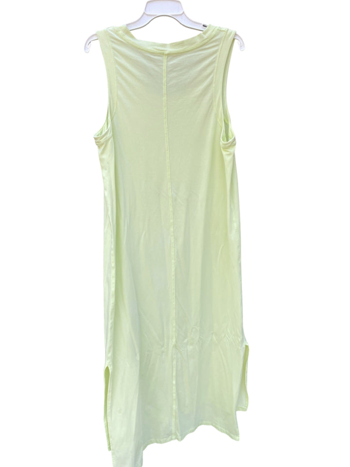 LULULEMON CRISPIN GREEN ALL YOURS MAXI DRESS SIZE 10