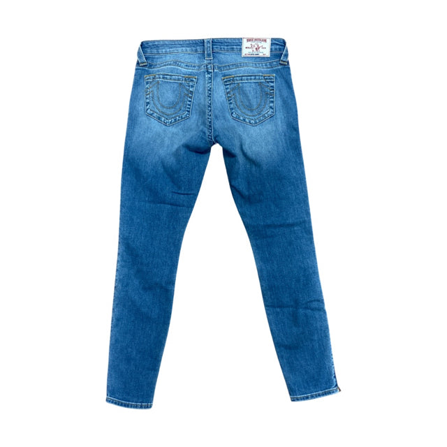 Frame Denim Womens Side Zip High Rise Medium Wash Flare Leg Jeans Blue -  Shop Linda's Stuff