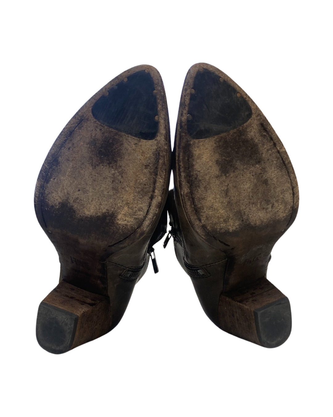 FRYE RENEE SEAM SHORT ANKLE BOOT IN STONE SIZE 8