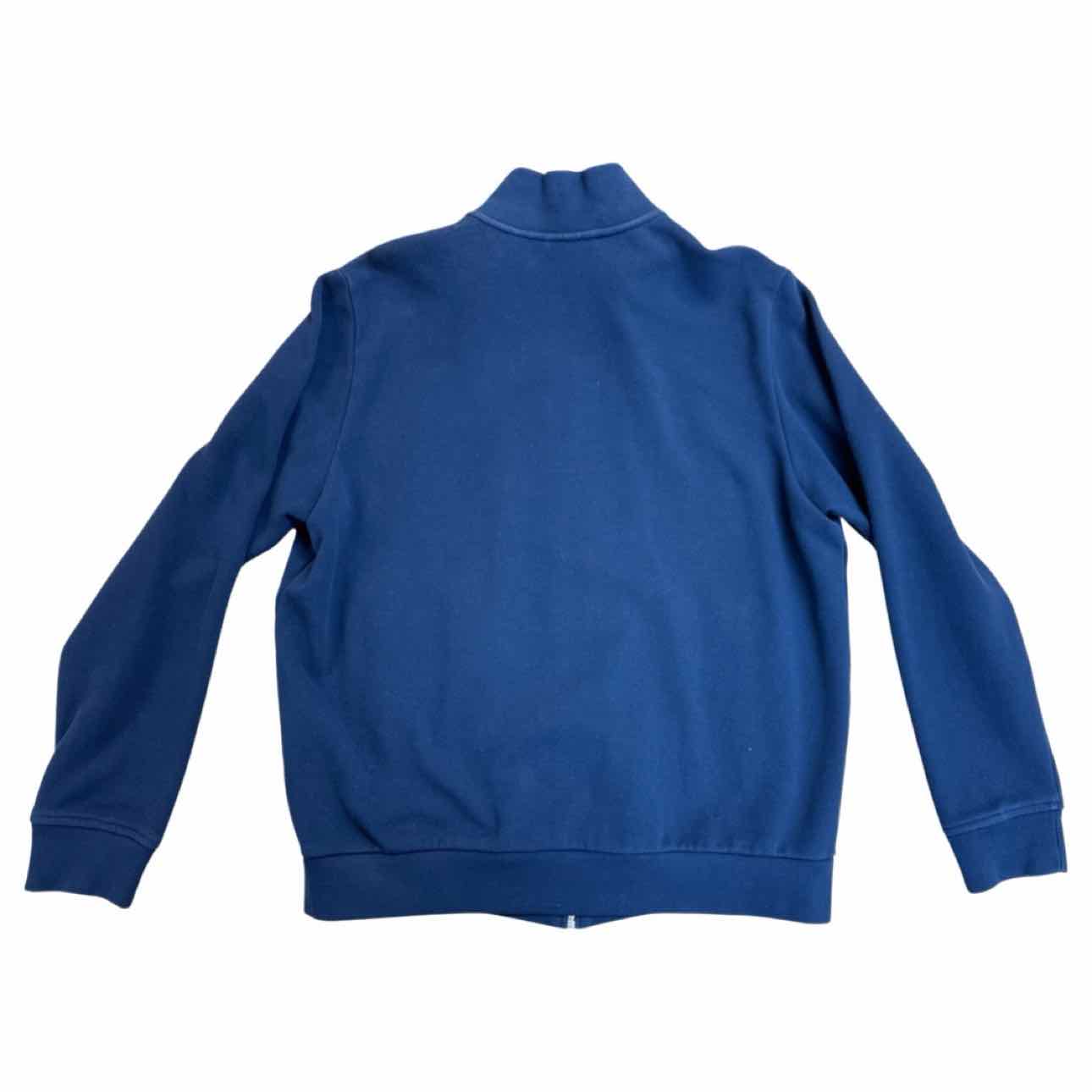 LACOSTE LONG SLEEVE ZIP UP SPORT NAVY JACKET SIZE XL