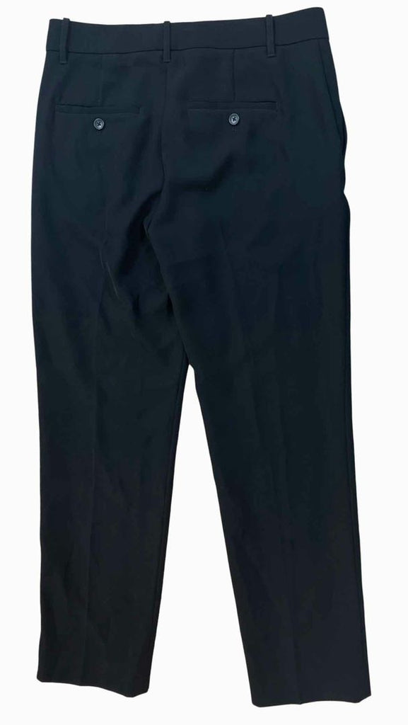 VINCE CREPE TAPERED BLACK TROUSER SIZE 6