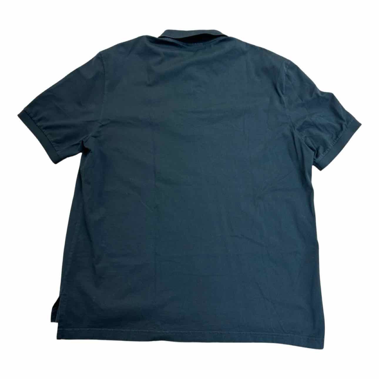 LACOSTE POLO BLACK SHIRT SIZE 2XL