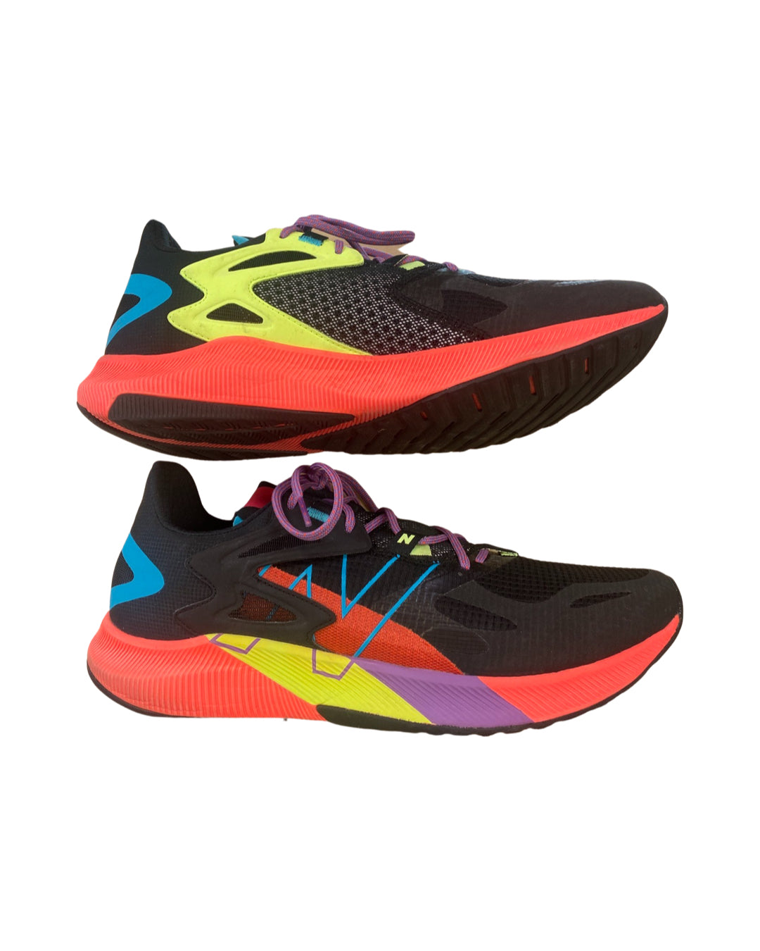 NEW BALANCE FUEL CELL PROPEL RMX 'BLACK VIVID CORAL' SIZE 14 SNEAKERS