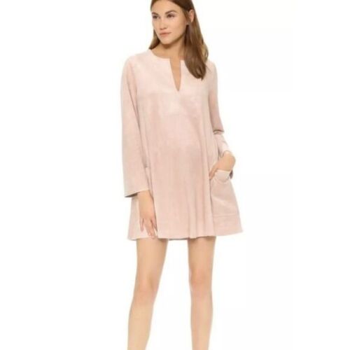 Bcbg faux suede outlet dress