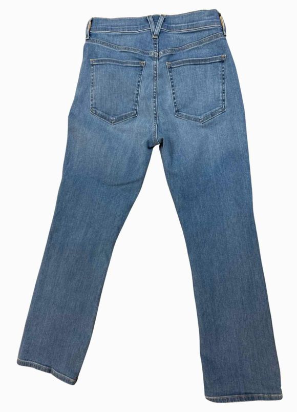 VERONICA BEARD CARLY HIGH RISE KICK FLARE JEANS WITH BUTTON FLY IN ASTRA WASH SIZE 27
