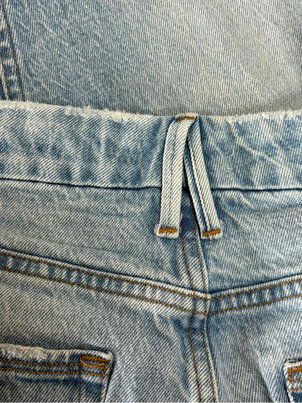 GOOD AMERICAN THE WEEKENDER HIGH WAISTED JEANS SIZE 15