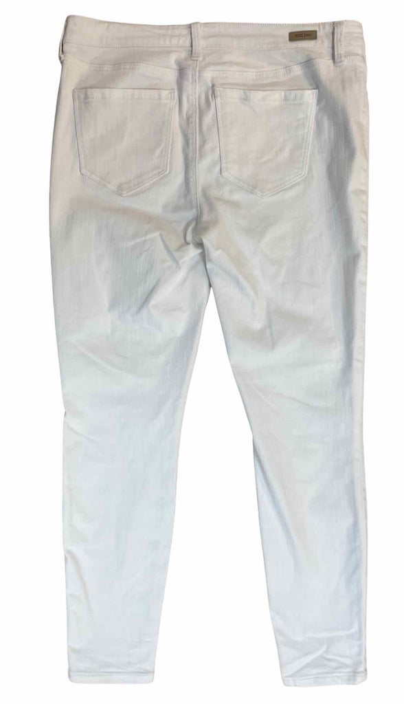LIVERPOOL THE ANKLE SKINNY WHITE JEANS SIZE 8