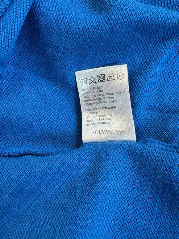 LACOSTE BLUE POLO SHIRT SIZE 2XL