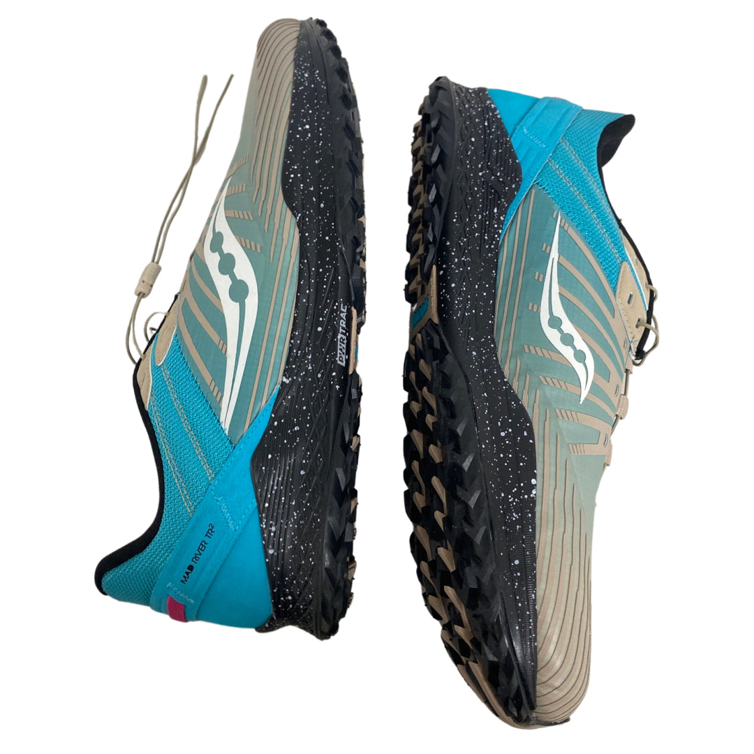 SAUCONY AQUA MAD RIVER TR2 ASTROTRAIL ' WATER' SNEAKERS SIZE 14
