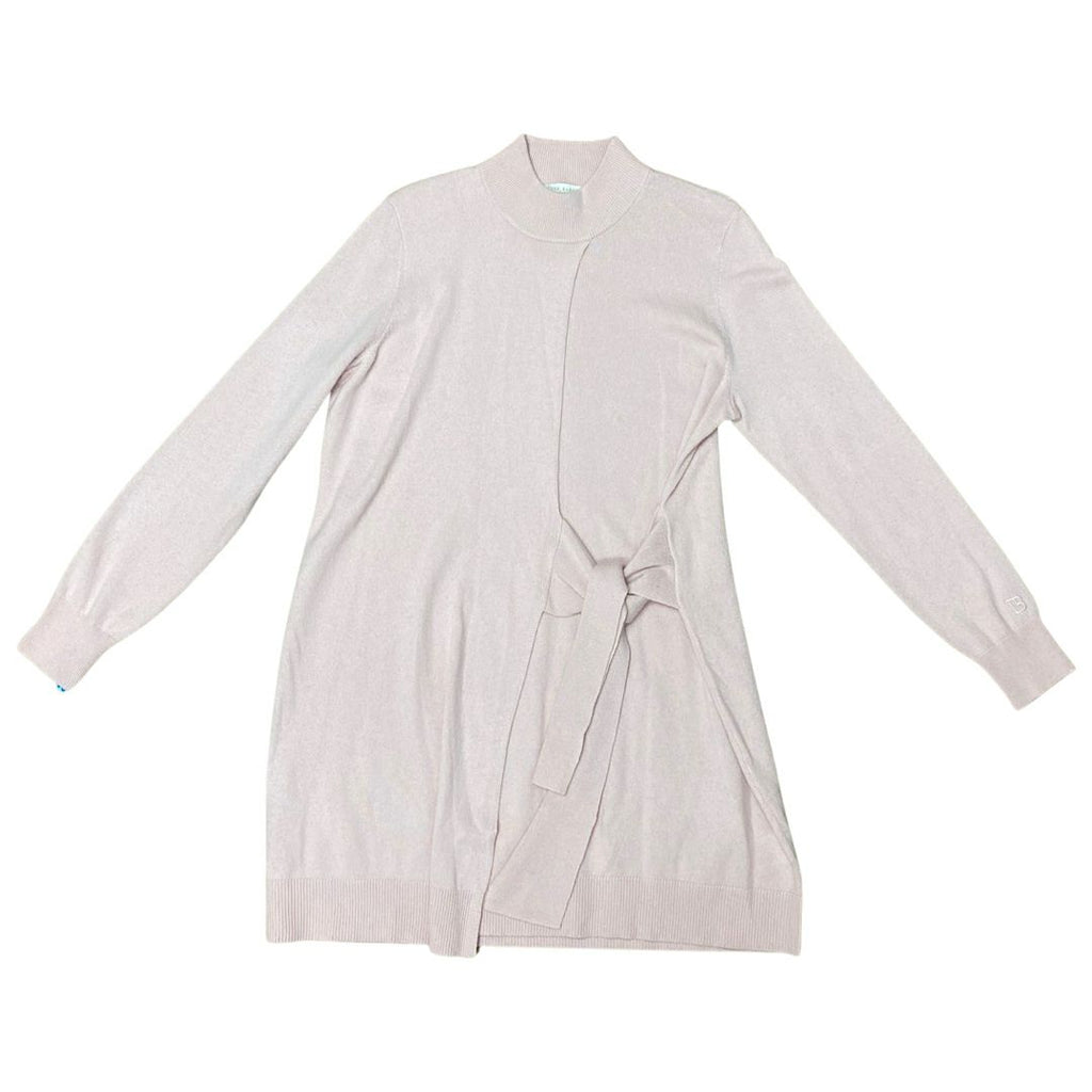 TED BAKER PALE PINK AMRITA WRAP DRESS SIZE 4