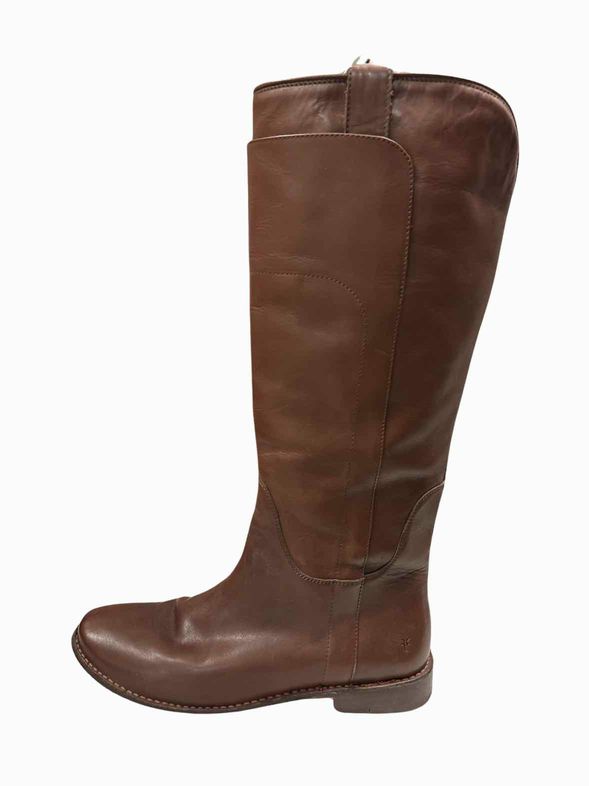 FRYE BROWN PAIGE RIDING BOOT SIZE 9.5