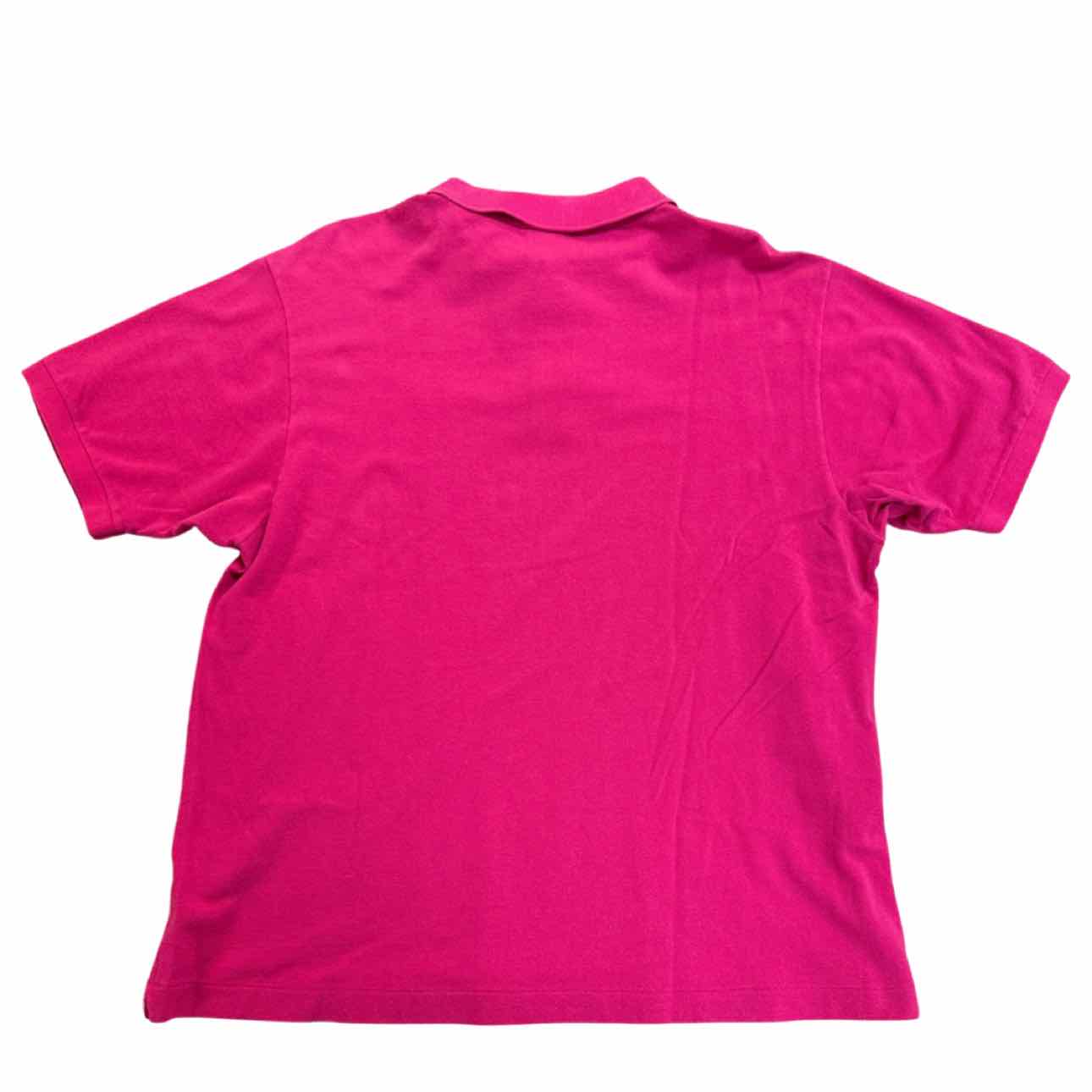 LACOSTE POLO PINK SHIRT SIZE 2XL