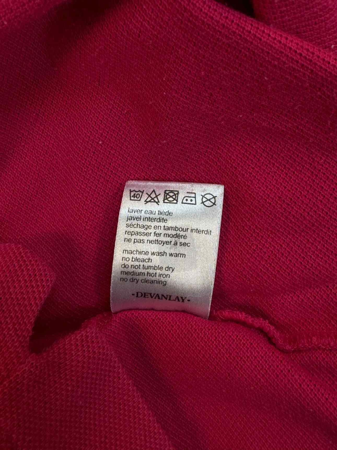 LACOSTE POLO PINK SHIRT SIZE 2XL