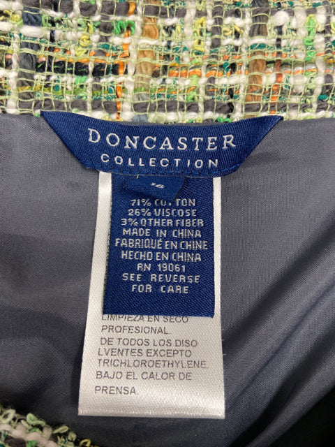 DONCASTER GREEN/MULTI-COLOR JACKET AND SKIRT 16