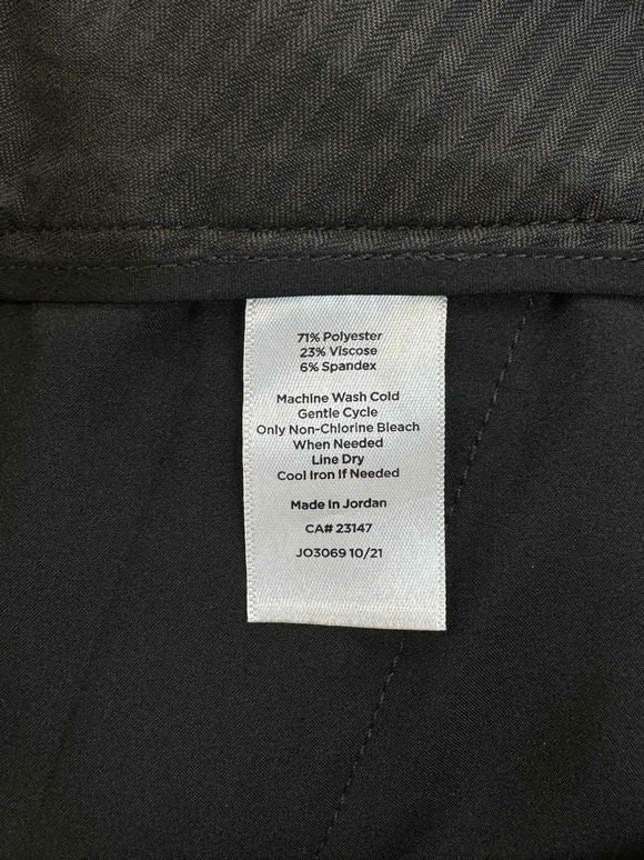 TALBOTS HAMPSHIRE ANKLE BLACK PANTS SIZE 18