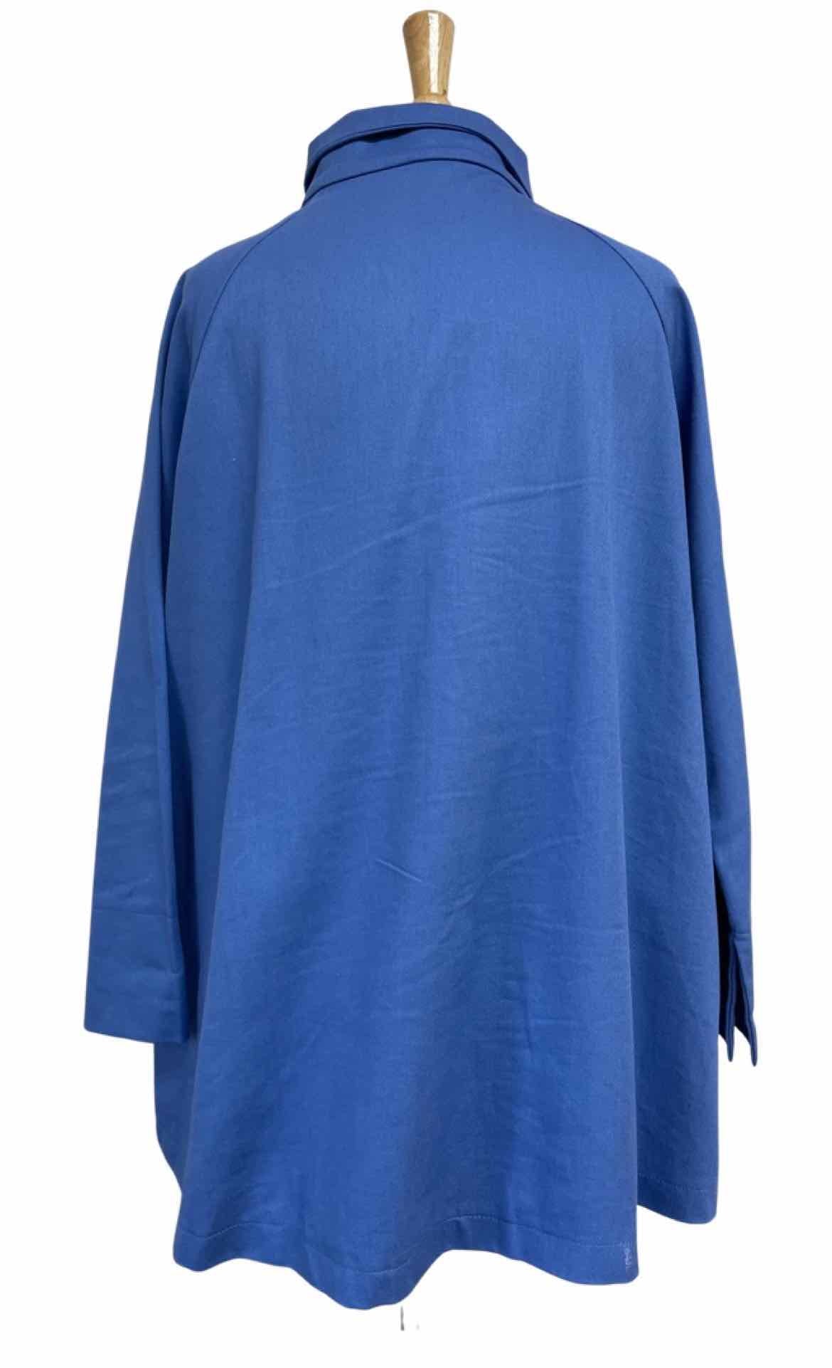 VITAMIN 100% COTTON TOPPER BLUE JACKET SIZE ONE SIZE