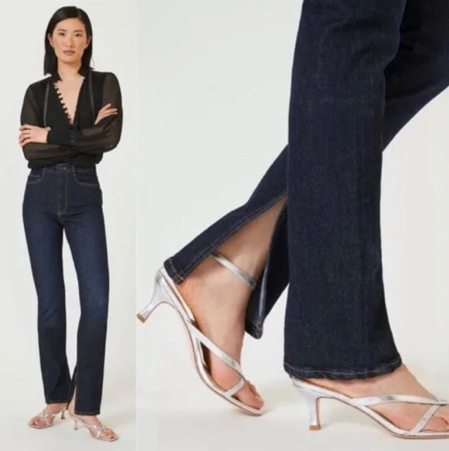 Anthropologie Pilcro top The Split Straight Jeans