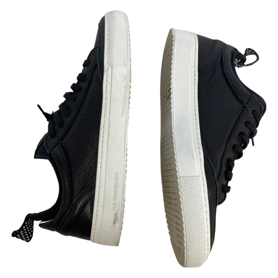 P448 BLACK JOHN LOW TOP SNEAKERS SIZE 40