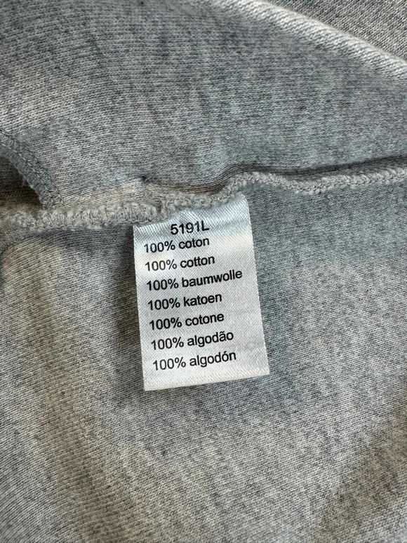 LACOSTE HEATHERED QUARTER ZIP GRAY SWEATER SIZE XXL